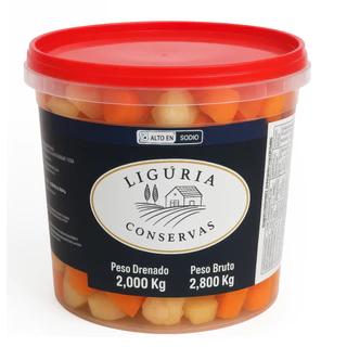 Pickles Misto em Cubos Balde 2kg