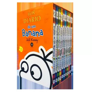 BOX DIÁRIO DE UM BANANA  10 VOLUMES em Oferta na Shopee