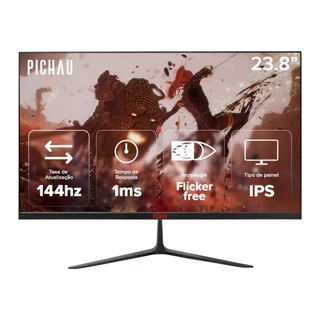 Monitor Gamer Pichau Athen V3 Pro, 23.8 Pol, IPS, FHD, 1ms, 144Hz, HDMI/VGA, PG-ATH24V3P-BL02 em Oferta na Shopee