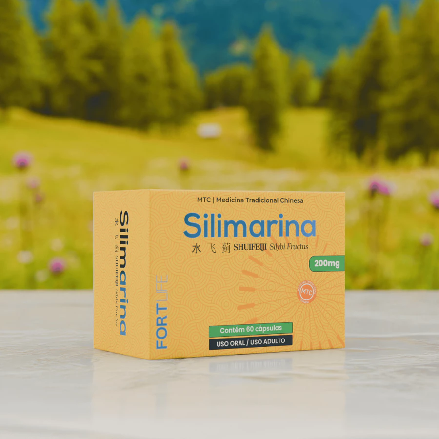 Silimarina 200mg (Suplemento para saúde do fígado)