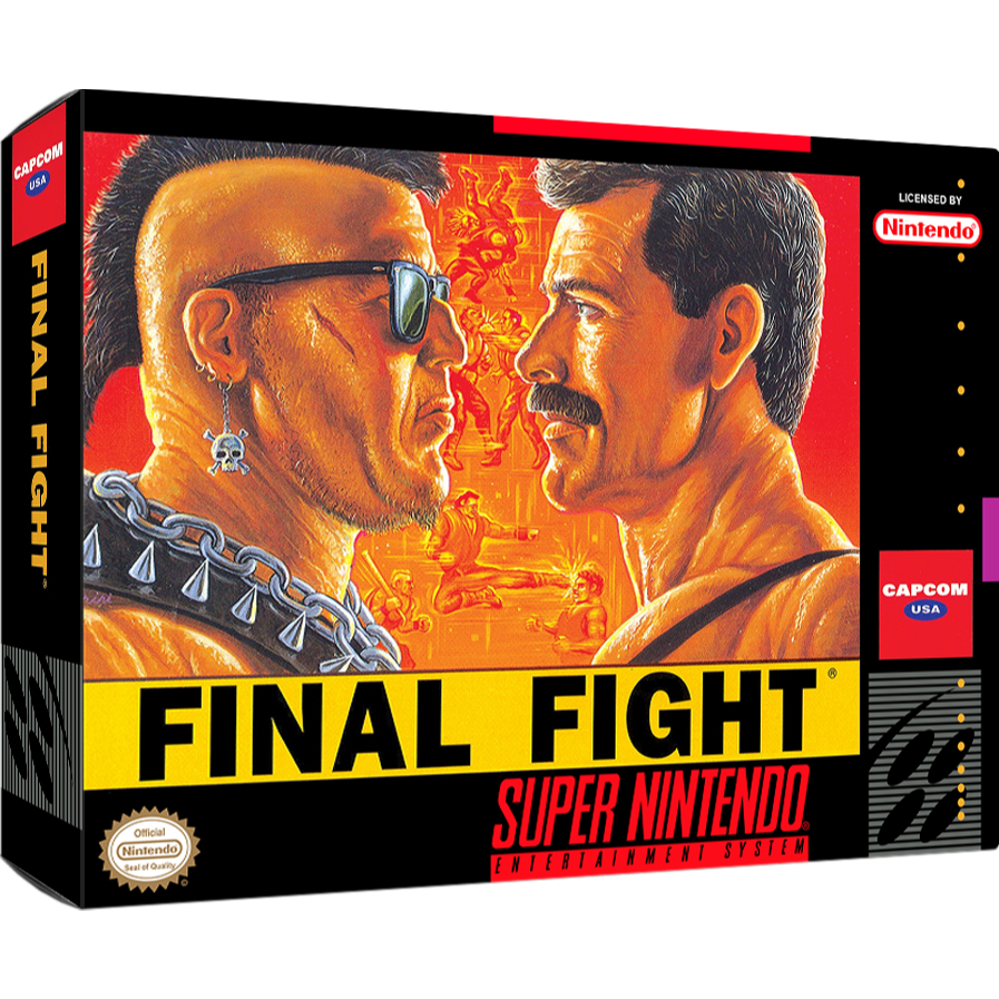 Kit com os 4 jogos do Final Fight para Snes com caixa | Shopee Brasil