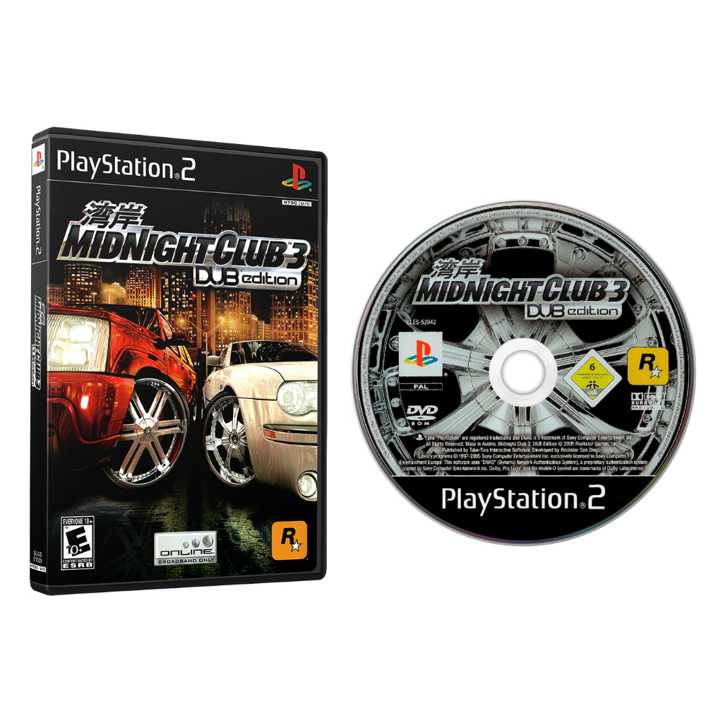 Jogo Midnight Club 3 Dub Edition Para PS2 Playstation 2 | Shopee Brasil