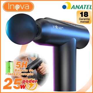 INOVA Massageador Elétrico Alta Frequência Profissional Muscular Massagem massageador corporal fisioterapia