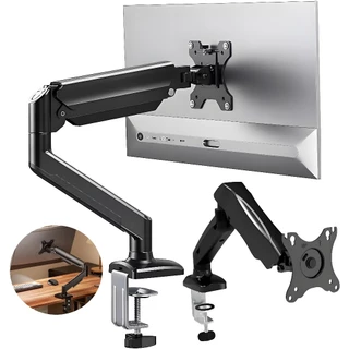 Pressão de ar do suporte do monitor ajustável 17-34 polegadas pesando 10KG U1