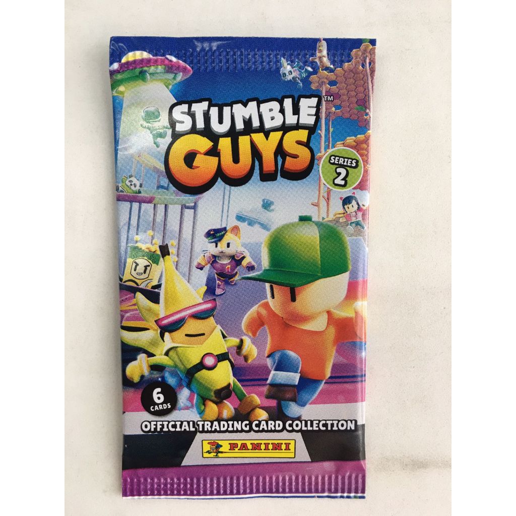Panini Stumble Guys Trading Cards - Boîte De 24 Pochettes (144 Cartes)