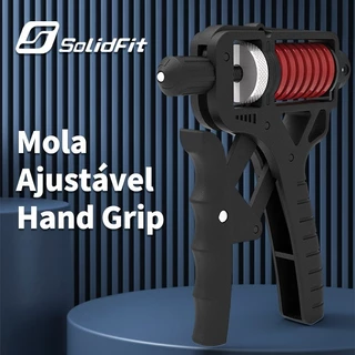 SolidFit KIT Fortalecedor de Mão e Antibraço - Empunhadura profissional com resistência ajustável de 5 a 165