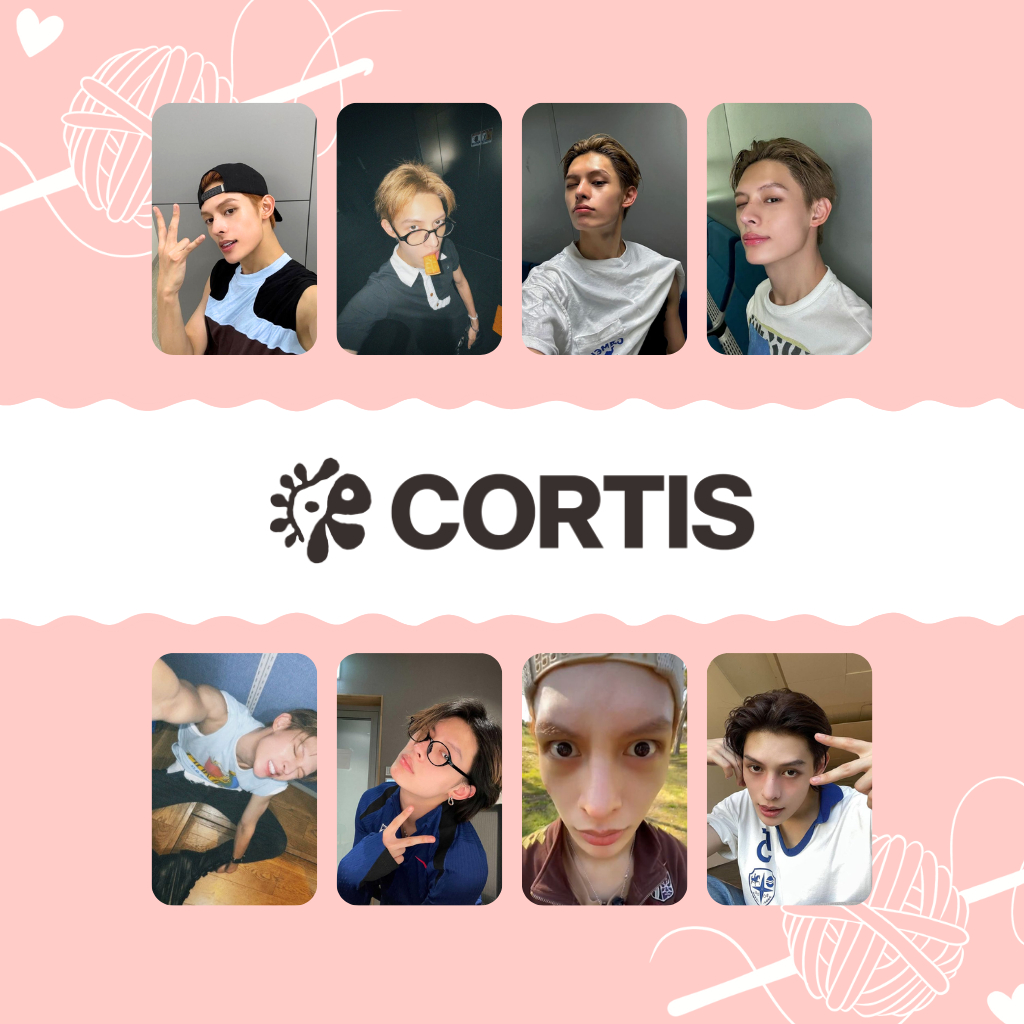 MARTIN CORTIS 限定 フォトカード Kit photocards CORTIS selca fanmande | Shopee Brasil
