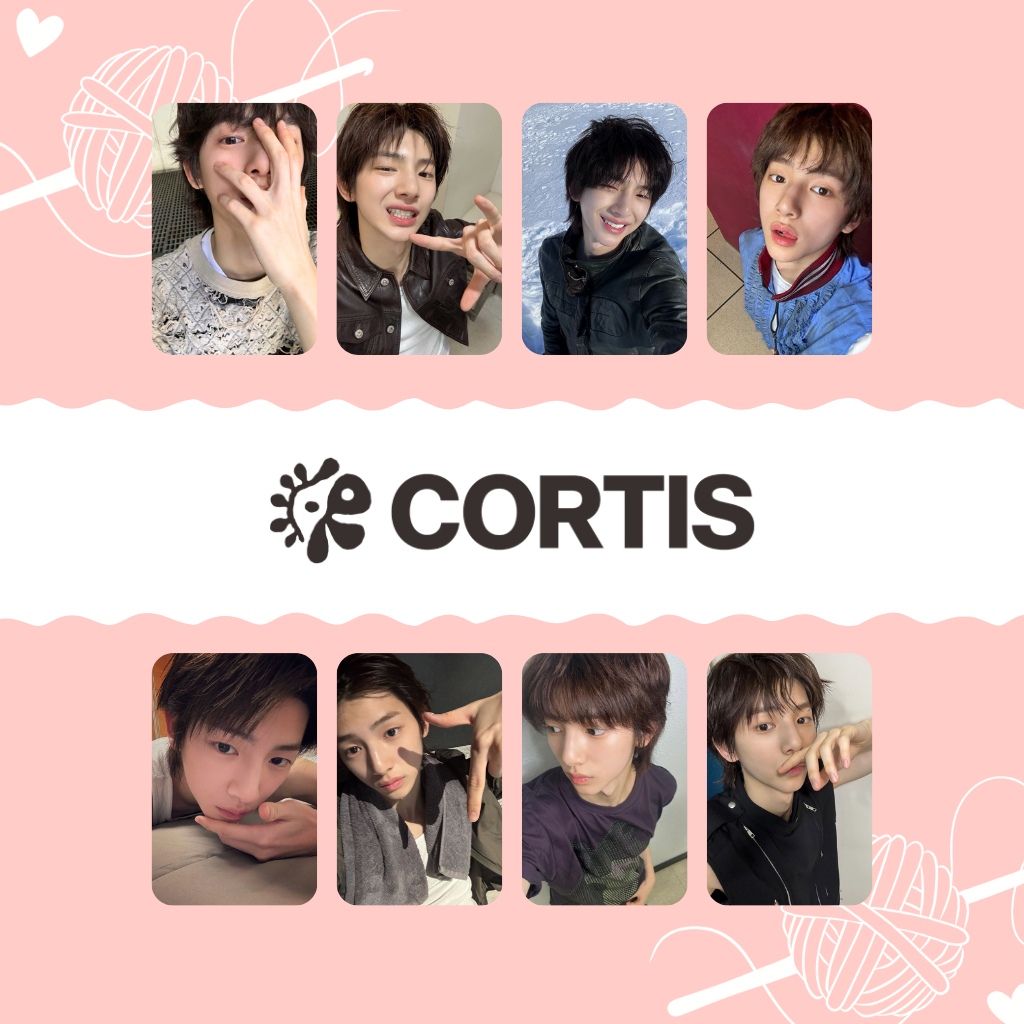MARTIN CORTIS 限定 フォトカード Kit photocards CORTIS selca fanmande | Shopee Brasil