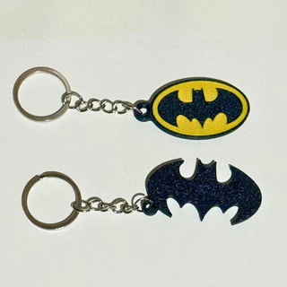 Chaveiro Herois Batman DC Porta Chaves Morcego Super Herói Geek Filme Nerd Adereço para chaves Cavaleiro das Trevas