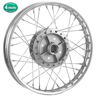 Roda Traseira Ybr 125 00/08 Factor 125 4mm Montada Alinhada