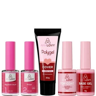 Kit Polygel Anylovy - Fácil Aplicação Molde F1 em Oferta na Shopee