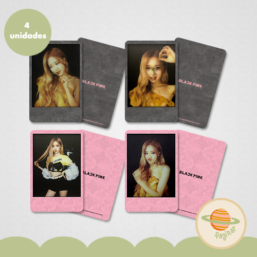 Blackpink Kill This Love photocard fanmade - Rosé, Lisa, Jisoo