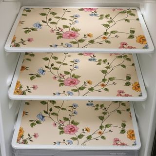 Toalha de Geladeira com 3 -PVC - Kit - Lavável - 46x32cm