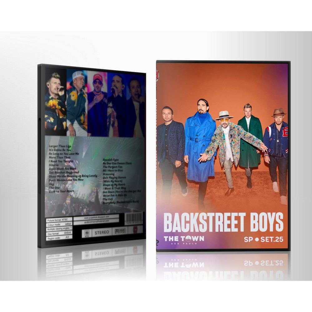 DVD Backstreet Boys The Town 2025 | Shopee Brasil