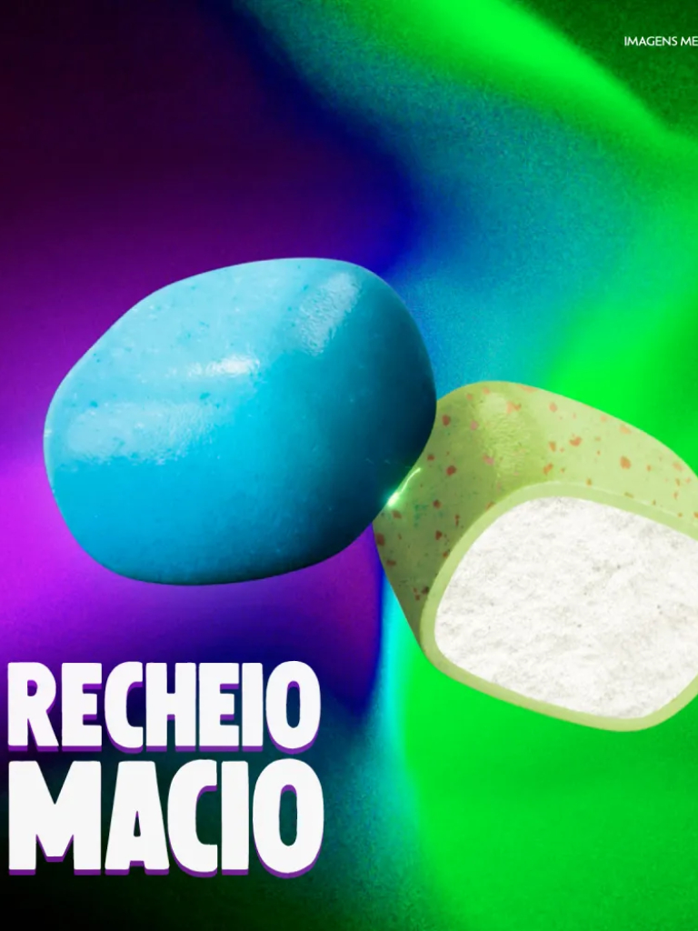 Chiclete Trident XGamers Framboesa E Limão Sem Açúcar 6 Unidades