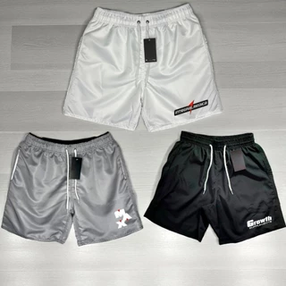 Kit 3 Bermudas short Mauricinho Masculino MIX Para Treino, Academia e esportes