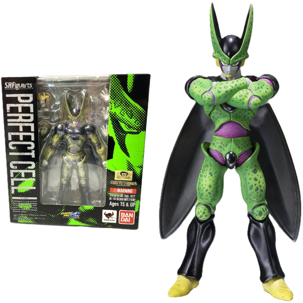 Dragon Ball Z Cell Perfect Form S.H. Figuarts Bandai | Shopee Brasil