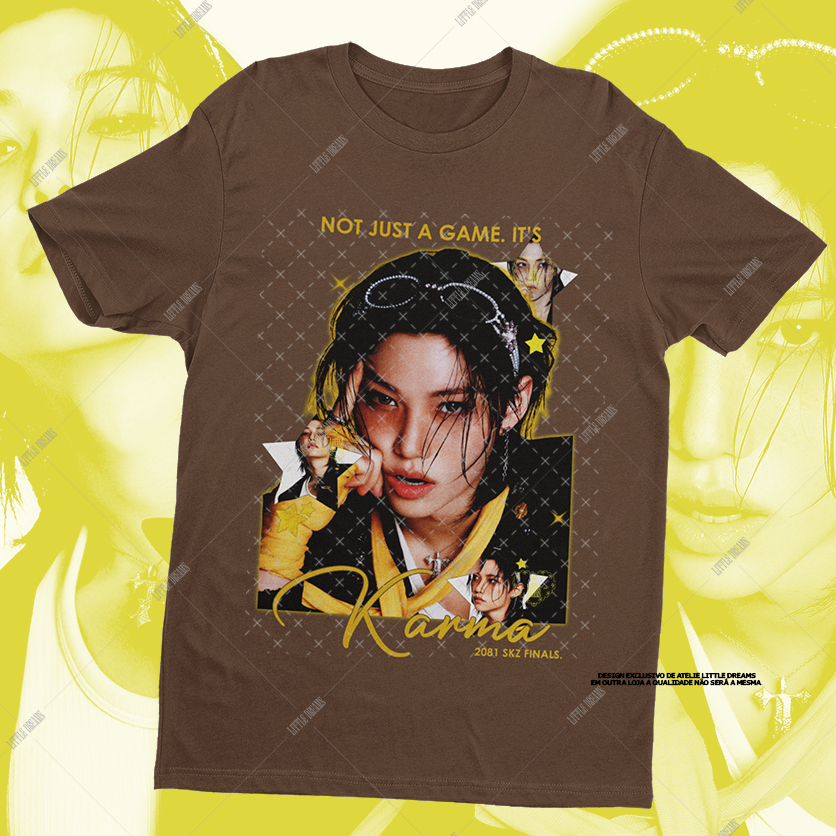 straykids フィリックス karma tシャツ Camiseta Stray Kids Karma Kpop Boy Band Álbum Skz Felix | MercadoLivre