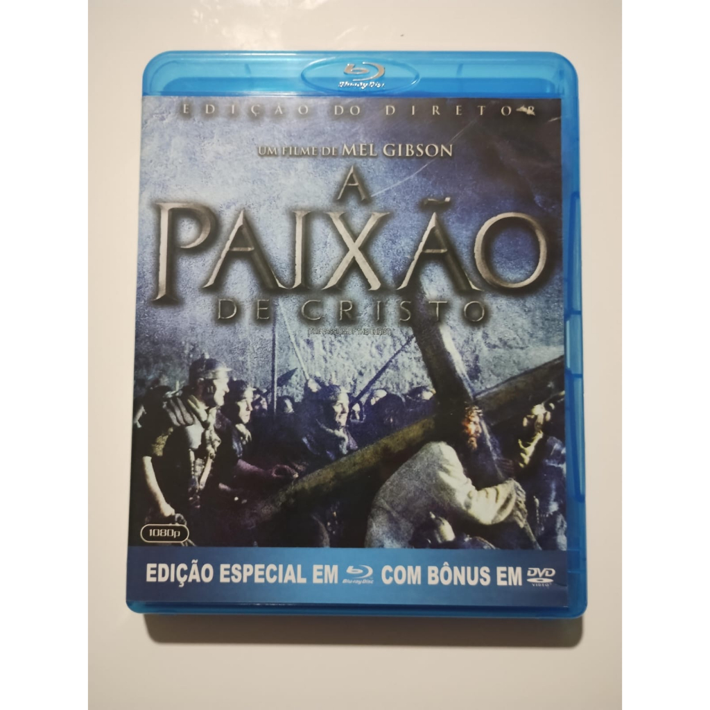 Blu-ray A Paixão de Cristo usado raro