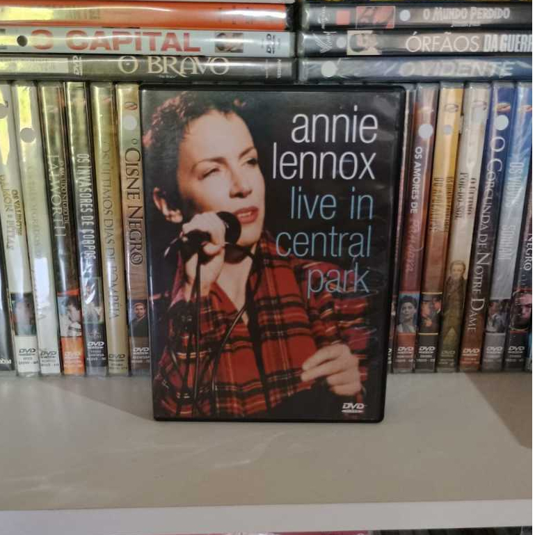 DVD ANNIE LENNOX - LIVE IN CENTRAL PARK | Shopee Brasil