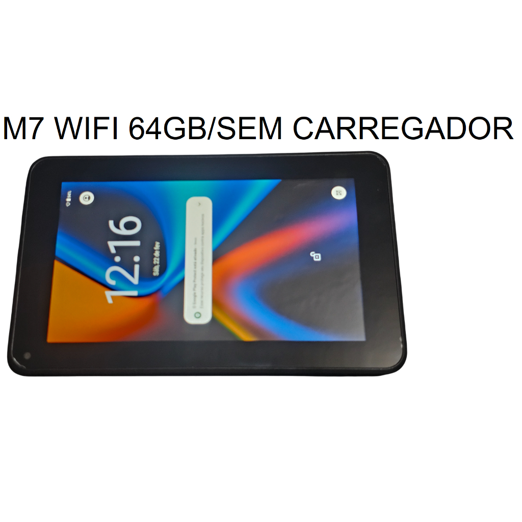 Tablet Multilaser M7 Wifi 64gb 2+2 GB SEM CARREGADOR