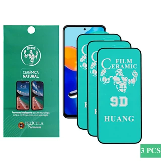 Kit 3 Películas Cerâmica Natural para Xiaomi Huang Premium