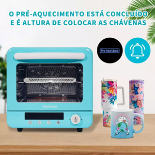 Prensa Forno 3d Para Sublimação Caneca 20 Litros Mecolour- em Oferta na Shopee