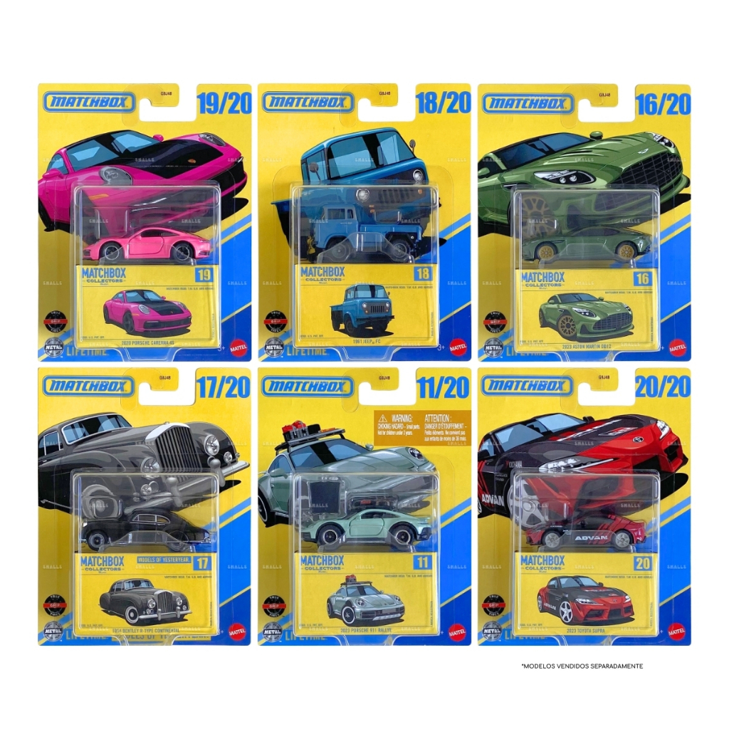 Matchbox Collectors - Carrinho Miniatura - À Escolha - Mattel