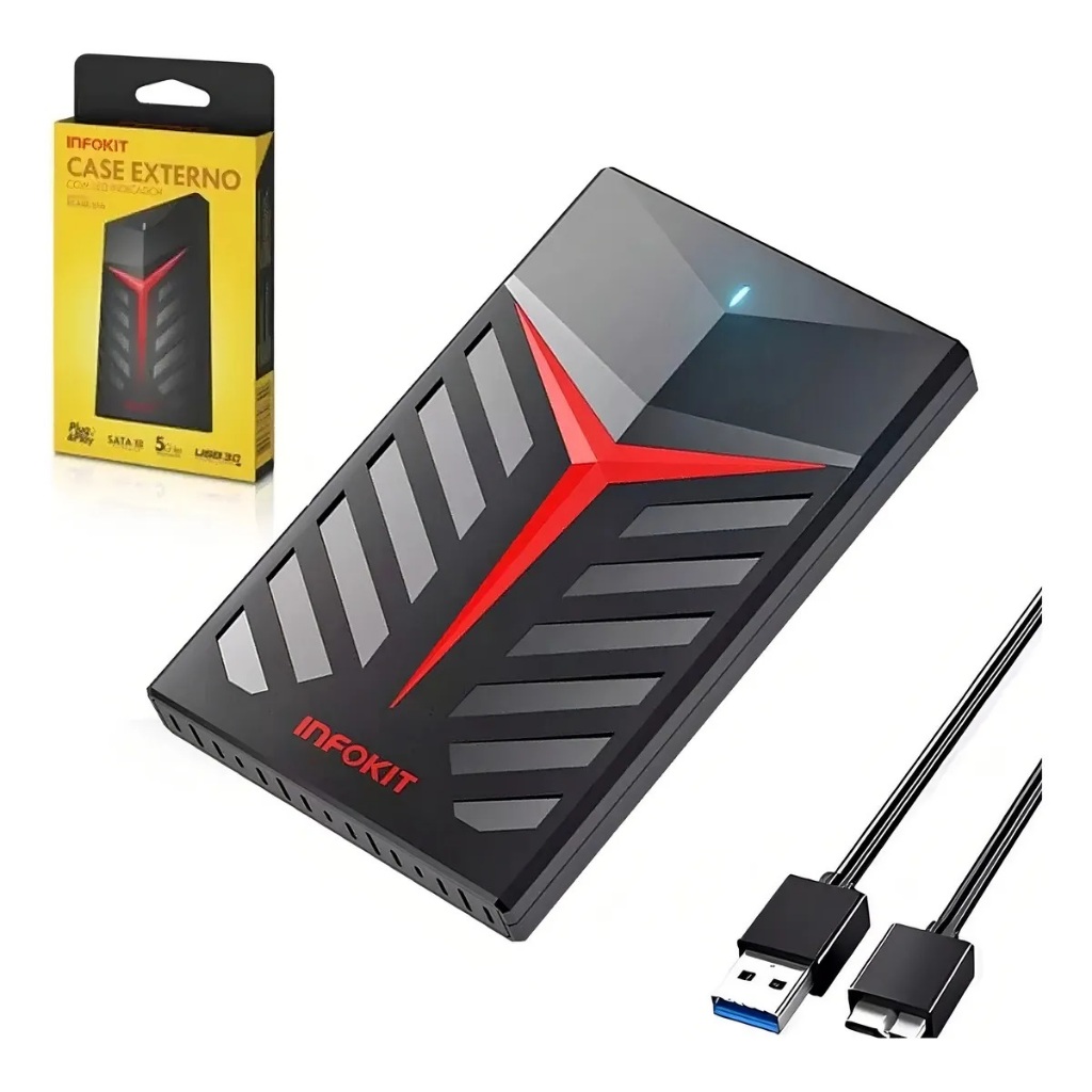 HD Externo 500G Slim Usb 3.0 para ps2 ps4 ps5 xbox Pc TV