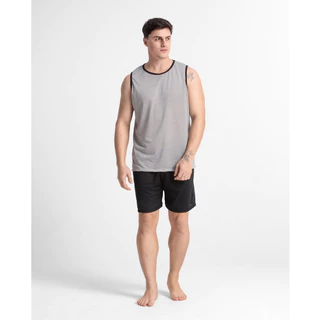 Pijama Masculino Regata e Short Estampados Adulto Decote Redondo Conjunto Conforto em Oferta na Shopee