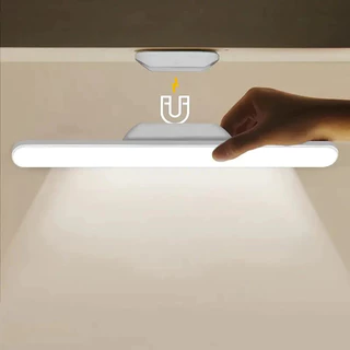 Luminaria Led Lâmpada De Mesa Bastão Touch e Magnética Recarregável USB 3 Cores e Proteção Os Olhos Luz Estuda