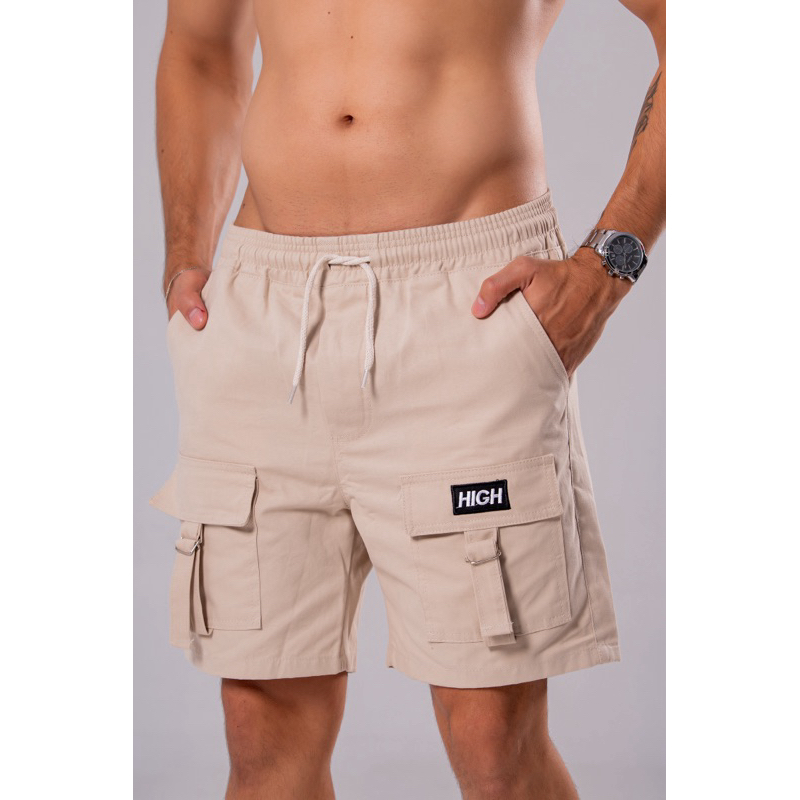 bermuda cargo masculina high