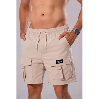 bermuda cargo masculina high