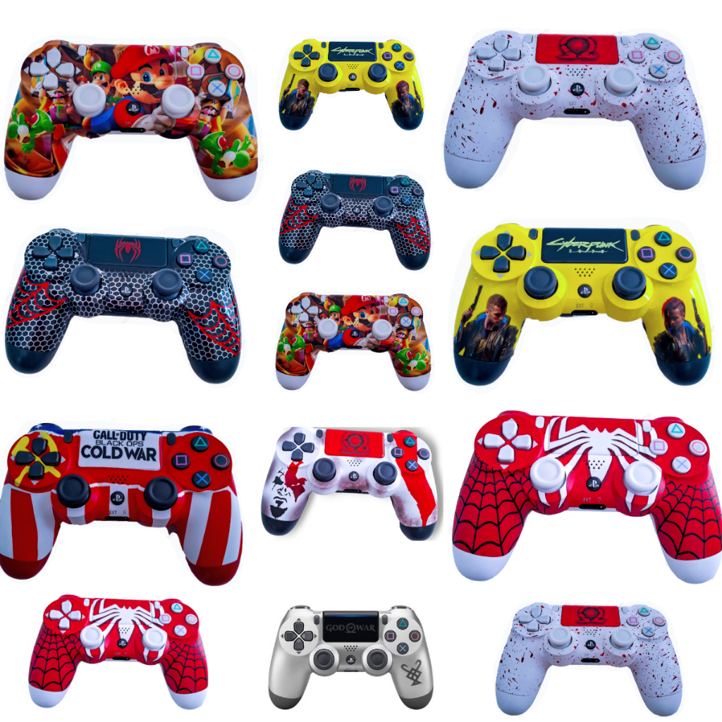 Controle Sem Fio Personalizado Compatível com Ps4