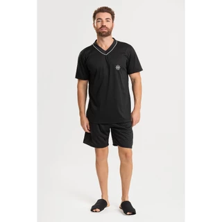 Pijama Masculino Curto de Verão – Conjunto em Malha Premium Leve e Confortável em Oferta na Shopee