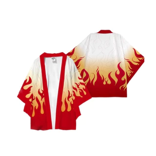 Manto kimono RENGOKU DEMON SLAYER cosplay adulto e infantil