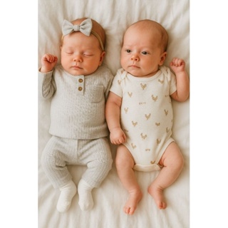 Conjunto Unissex Carter  Child of Mine Baby 3 Peças – Estampado em Oferta na Shopee