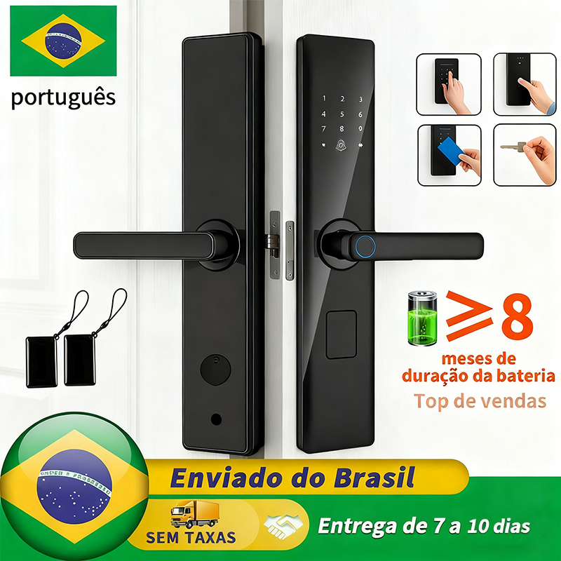 Fechadura Digital Biométrica Eletronica Touch Biometria M17