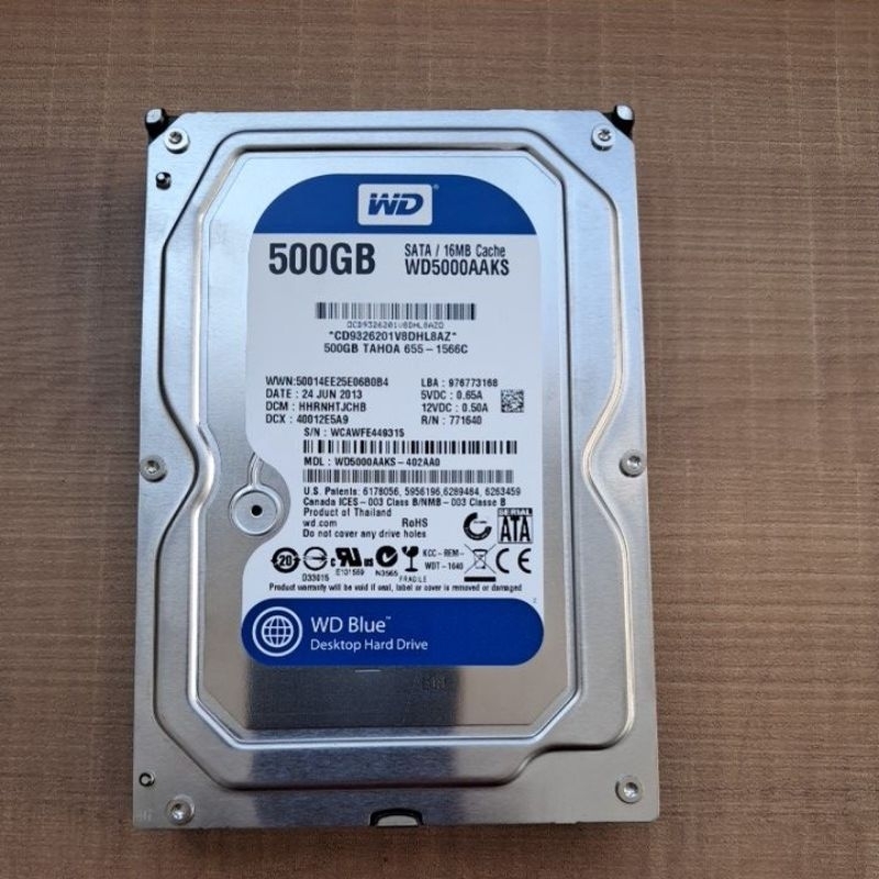 HD 500GB WD Desktop 7200RPM -Atenção Leia a descrição desse anuncio