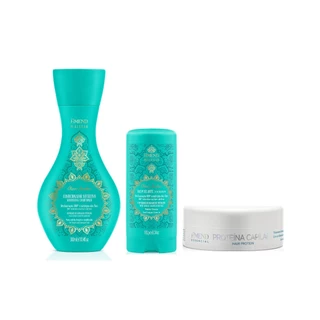 Amend Kit Millenar Óleos Árabes Shampoo 300ml + Balm 180g + Proteína Capilar 100g em Oferta na Shopee
