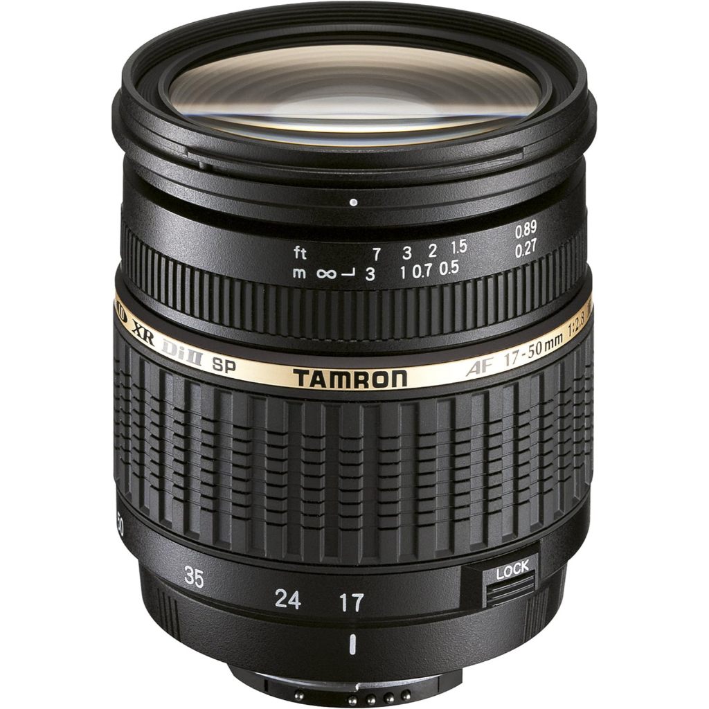 Lente zoom de grande abertura TAMRON SP AF17-50mm F2.8 XR DiII