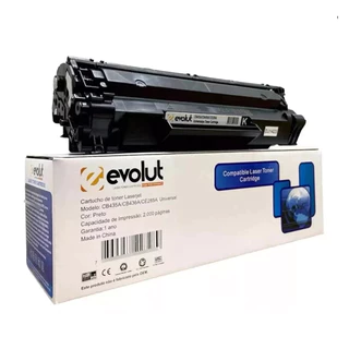 Toner Evolut Compatível Hp 435 / 436 / 285A | P1102 P1102w M1210