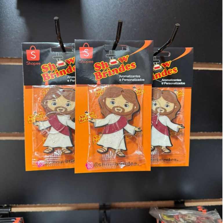 cheirinho para carro/Aromatizante Automotivo Jesus Cristo