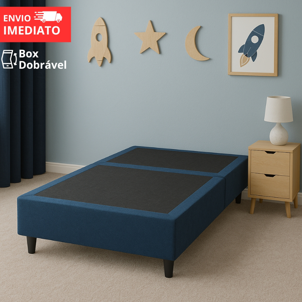 Cama Infantil Base Box Colchao Infantil Menino Menina Dobravel ...