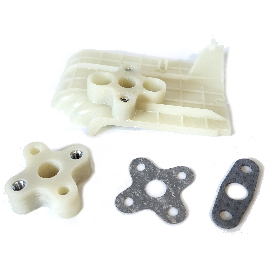 Kit flange brida coletor do carburador Roçadeira Toyama TBC40X-4s