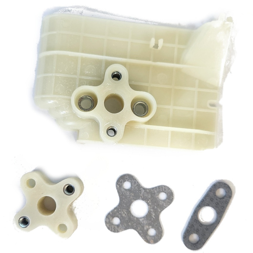 Kit flange brida coletor do carburador Roçadeira Toyama TBC40X-4s
