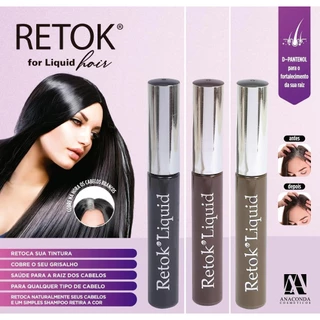 Retok Liquido para Cabelo e Barba Anaconda 8ml em Oferta na Shopee