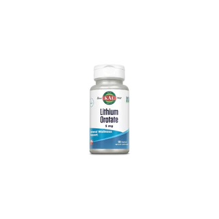 thumbnail interactive-video image 1 of Kal Lithium Orotate 5 Mg – 120 Veg Caps, Brain & Mood Support 1 of 6