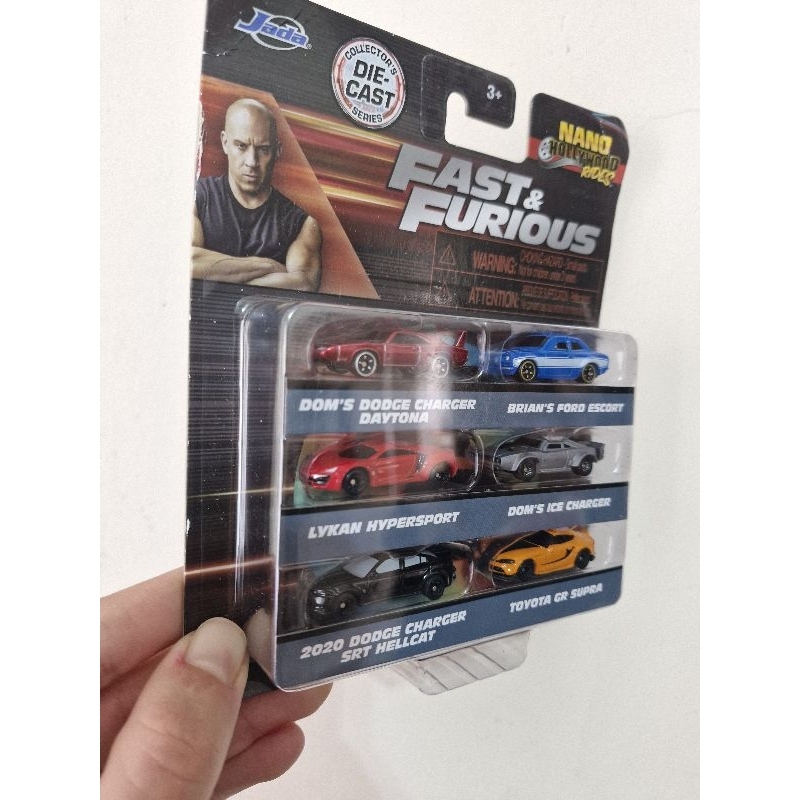 ②Jada Toys1/55 FAST＆FURIOUS 6台セット② Jada Toys Velozes e Furiosos - Kit com 6 miniaturas | Shopee Brasil