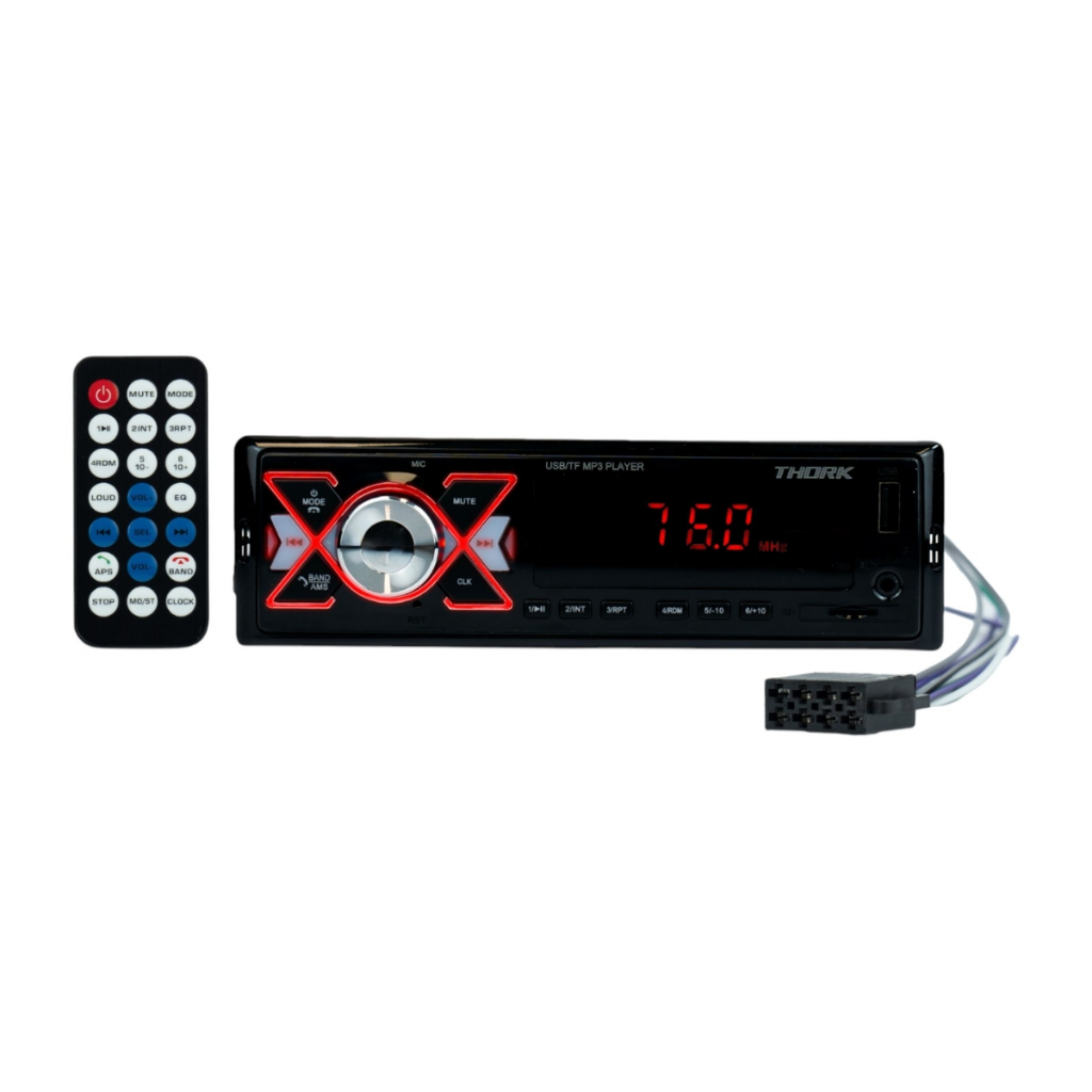 Radio Mp3 Bluetooth Usb Aux In Micro Sd Power Beat Thork | Shopee